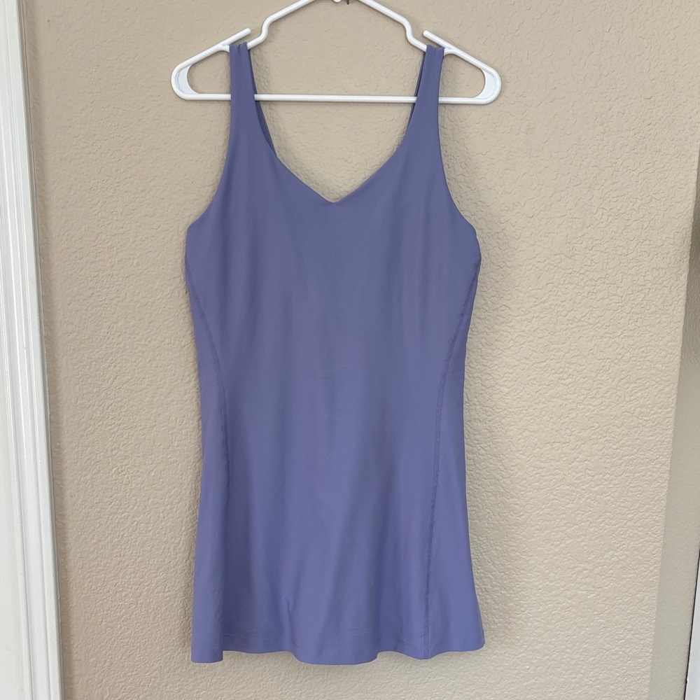 Old Navy PowerSoft Athletic Dress Purple Sleeveless Dress